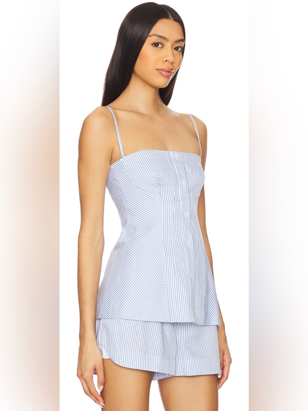 SIMKHAI Vivvy Bustier Top - Picture 2 of 16